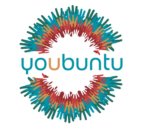 Logo Youbuntu — un cercle de mains tendues