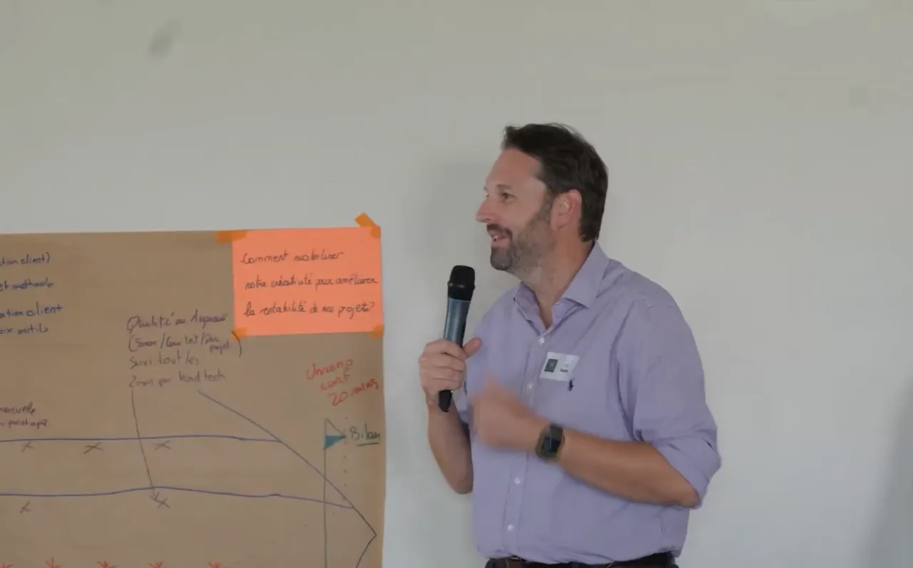 Séminaire d'équipe animé par Emmanuel Ratel
